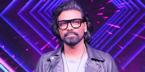 Remo D'Souza wears Tom Ford TF5634-B 001 Blue Control Black optical glasses in his Dance + Pro program