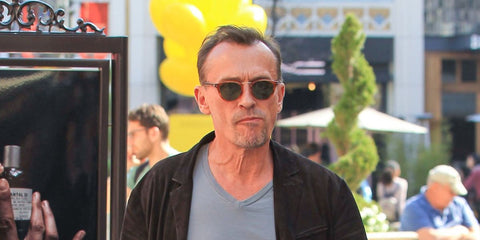 Prison Break actor Robert Knepper was seen wearing Persol Typewriter 3108S 960/S3 Polarised round sunglasses