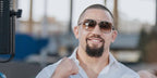 Australian mixed martial artist and former UFC champion Robert Whittaker was seen wearing Dita Mach Six DTS 121 03 Black Iron and Black Rhodium sunglasses in his Instagram post, July 2023.