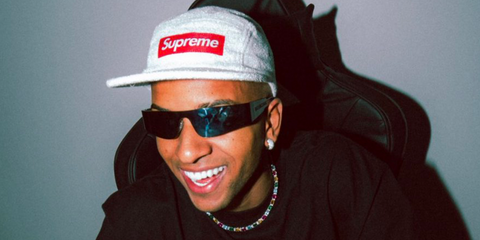 Brazilian footballer Rodrygo was seen wearing black Balenciaga BB0041S 001 sunglasses.