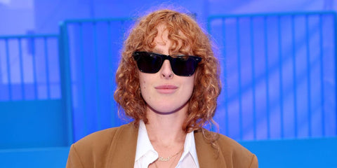 Rumer Willis was seen wearing black Polo Ralph Lauren PH4205U 5001/87 sunglasses to attend the Dior Menswear Spring/Summer 2023 fashion show in Los Angeles