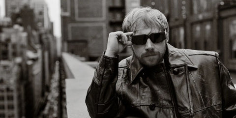 Rupert Grint wears Lanvin LNV673S 001 sunglasses at a GQ photo shoot