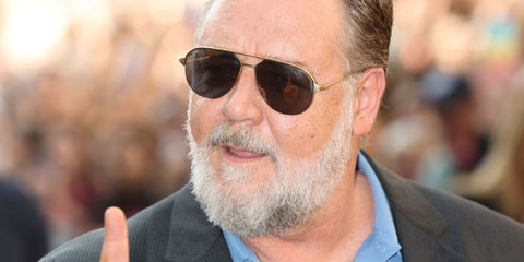 Actor Russell Crowe was seen wearing gold Cartier CT0229S 001 sunglasses at the 17th Rome Film Festival. Shop online now on Pretavoir