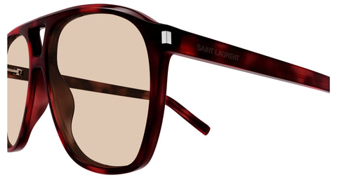 Saint Laurent Sun SL 596 Dune 003 - As Seen On Olivia Attwood & Molly Mae Hague