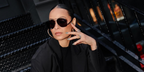 Sai De Silva of Real Housewives of New York City was seen wearing black Saint Laurent Sun SL 653 Leon 002 aviator sunglasses in her Instagram post, February 2024. Shop online now on Pretavoir