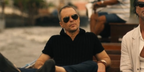 Sam Rockwell was seen wearing Ray-Ban Aviator 3025 L0205 Gold/G15 Green sunglasses in The White Lotus season 3, episode 6, as Frank