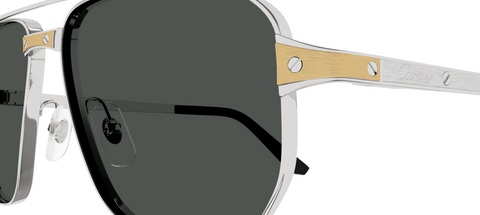Cartier CT0424S 001 Polarised
