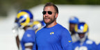 American football coach Sean McVay was seen wearing Ray-Ban Cockpit 3362 004 sunglasses