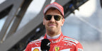 F1 race driver Sebastian Vettel was seen wearing gunmetal Ray-Ban Caravan 3136 004 sunglasses