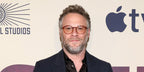 Seth Rogen was seen wearing tortoiseshell Persol 3218V 24 round optical glasses at the Variety x Apple TV+ The Studio Screening and Party in New York City