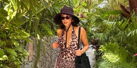 Shay Mitchell was seen wearing DMY Studios Bibi DMYSun12SB Black sunglasses. Shop online now on Pretavoir