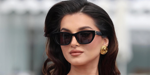 Bollywood actress Tara Sutaria was seen wearing black Saint Laurent Sun SL M127/F 001 sunglasses at the Cannes Film Festival 2026.