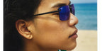 South Korean rapper Tarzzan of AllDay Project was seen wearing black Maui Jim Laulima B626-14 sunglasses in a GQ Korea feature, May 2024.