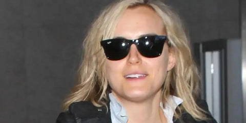 Orange Is The New Black actress Taylor Schilling was seen wearing the iconic Ray-Ban Wayfarer 2140 901 Black sunglasses