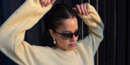 Dancer and digital creator Tessa Brooks was seen wearing tortoiseshell Maui Jim Banyans H412-10 sunglasses with bronze lenses in her Instagram post, January 2026.