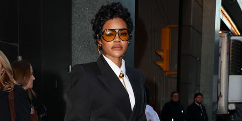 Bottega Veneta BV1273S 003 Drop Aviator - As Seen On Kendall Jenner & Bad Bunny