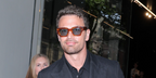 Theo James was seen wearing tortoiseshell Dolce&Gabbana DG4413 3221/80 sunglasses with blue lenses at the Dolce & Gabbana Menswear Spring/Summer 2026 fashion show during Milan Men's Fashion Week. Shop online now on Pretavoir