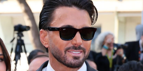 Reality television star Thomas Vergara was seen wearing black Ray-Ban Wayfarer Reverse RB R0502S 6677/VR sunglasses at La Battaille De Gaulle: L'Âge De Fer screening during Cannes Film Festival 2026.