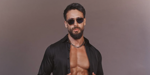 Bollywood actor Tiger Shroff was seen wearing gunmetal Ray-Ban RB 3707 004/K8 sunglasses with Polarised Chromance lenses in his Instagram post