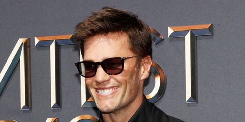 Tom Brady at the Netflix live comedy event "The Greatest Roast of All Time: Tom Brady" at the Kia Forum in Inglewood, California, on May 5, 2024 wearing Tom Ford Arnaud sunglasses.