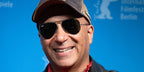 Guitarist Tom Morello was seen wearing Ray-Ban Aviator RB 3025 W0879 Gunmetal/Green sunglasses at the Berlin International Film Festival 2026 for his co-directorial debut in The Ballad of Judas Priest.