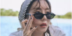 South Korean actress and former K-Pop idol UEE was seen wearing black Saint Laurent Sun SL 751 Jeanne 001 round oval sunglasses