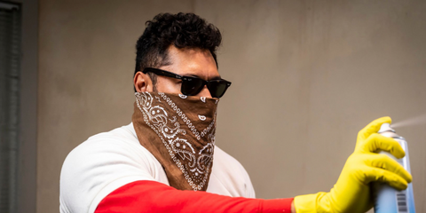 Australian actor Uli Latukefu was seen wearing the iconic Ray-Ban Wayfarer 2140 901 Black sunglasses in "Young Rock" season 2 as young Dwayne "The Rock" Johnson