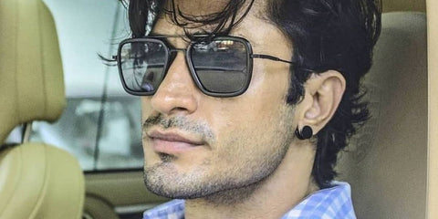 Bollywood actor Vidyut Jammwal was seen wearing black Dita Flight .006 7806 N Polarised sunglasses. Shop online now on Pretavoir