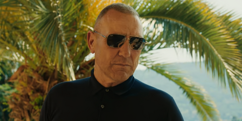 Vinnie Jones was seen wearing silver Ray-Ban RB 3796 003/R5 sunglasses with blue lenses in Netflix's The Gentlemen season 2 as Geoff.
