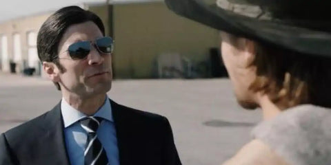 American actor Wes Bentley was seen wearing Maui Jim Cliff House HS247-16 sunglasses in TV series Yellowstone, episode 1 season 5, as Jamie Dutton Shop online now on Pretavoir