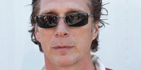 Actor William Fichtner was seen wearing gunmetal Ray-Ban 3498 004/71 sunglasses while participating in the participating in the 35th Annual Toyota Pro/Celebrity Race during Long Beach Grand Prix, April 2011.