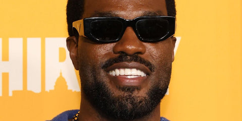 Yahya Abdul-Mateen II was seen wearing black Prada PR 09ZS 16K30L sunglasses at the Los Angeles premiere of Netflix's "Shirley"