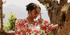 Actress Yara Shahidi was seen wearing transparent green Chloe Wacy CH0404S 004 sunglasses at the Net-A-Porter x Chloé weekend getaway in Taormina, Sicily, June 2026.