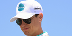 Zane Smith was seen wearing Ray-Ban Aviator RB 3025 L2823 Black sunglasses with Green lenses at the NASCAR Cup Series Toyota/Save Mart 350 in Sonoma, California