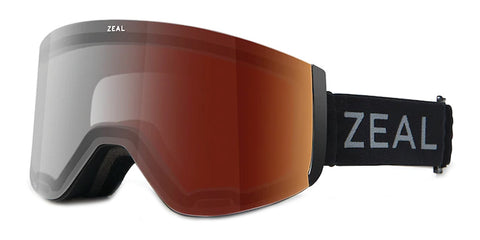 Zeal Ski Mask Hatchet Dark Night Grey 11481 Photochromic Polarised with interchangable low light lens