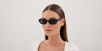 Alexander McQueen AM0549S 001 Sunglasses