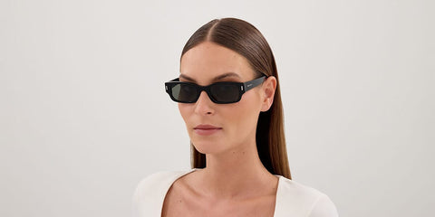 Alexander McQueen AM0549S 001 Sunglasses