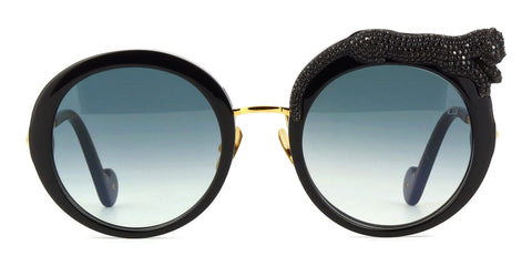 Anna-Karin Karlsson Rose et la Roue Crystal 2.0 Black Crystal Limited Edition Sunglasses