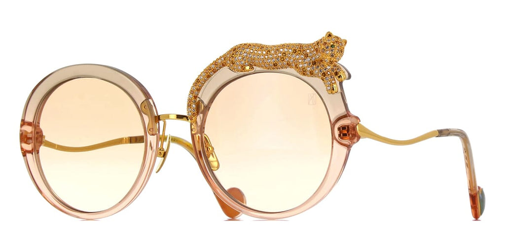 Anna-Karin Karlsson Rose et Le Reve Crystal Tobacco Limited 1st Edition Sunglasses