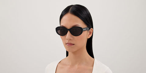 Balenciaga BB0446S 001 - As Seen On Liya Kebede