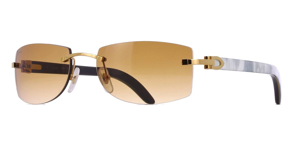 Cartier Buffalo Horn CT0017RS 001 7FA Sunglasses