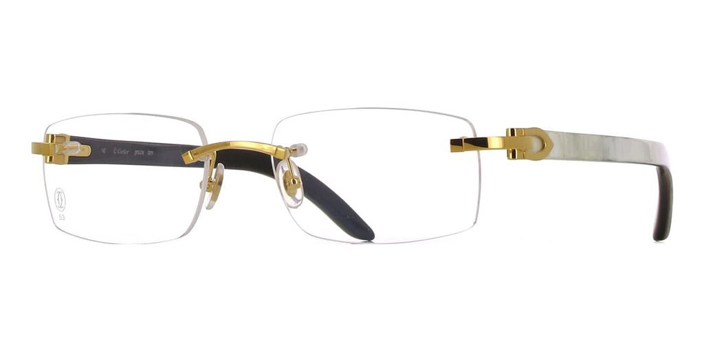 Cartier Buffalo Horn CT0046O 001 6CA Glasses