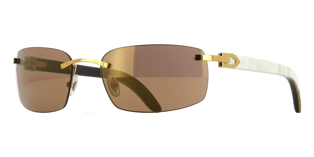 Cartier Buffalo Horn CT0046S 004 6J4 Sunglasses