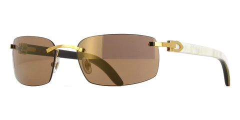 Cartier Buffalo Horn CT0046S 004 6J4 Sunglasses
