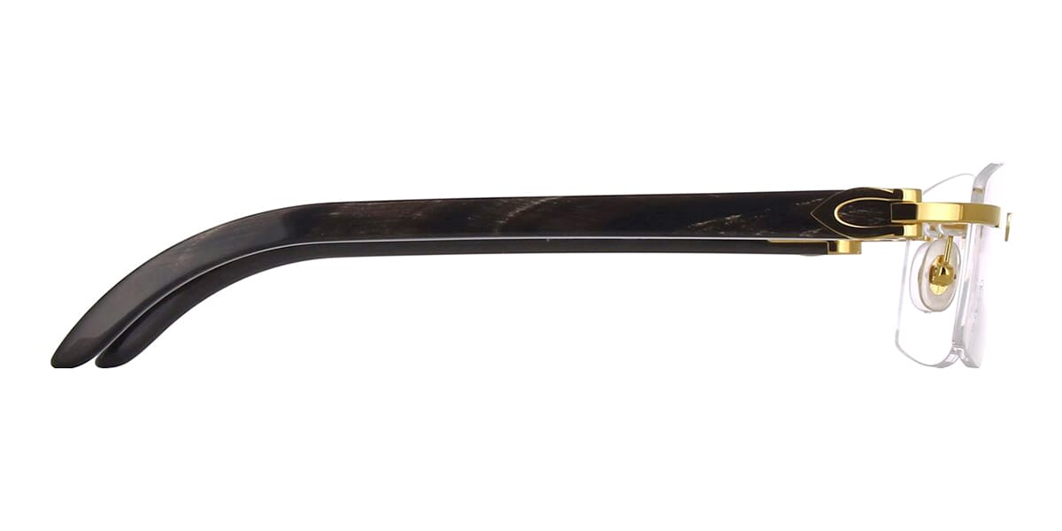 Cartier Buffalo Horn CT0049O 001 1C1 Glasses
