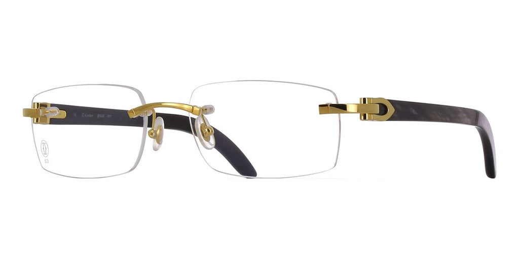 Cartier Buffalo Horn CT0049O 001 9B1 Glasses