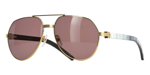 Cartier Buffalo Horn CT0272S 003 2KB Polarised