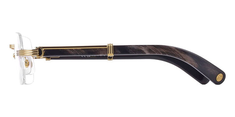 Cartier Buffalo Horn CT0377O 001 5ER Glasses