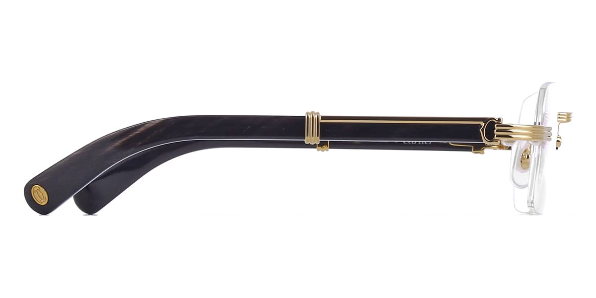 Cartier Buffalo Horn CT0377O 001 8E7 Glasses