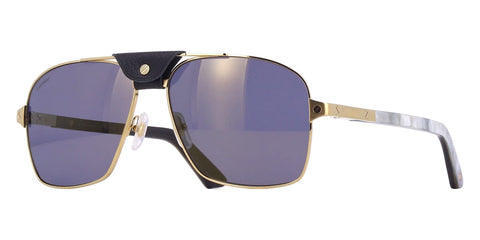 Cartier Buffalo Horn CT0389S 003 1G7 Polarised Sunglasses